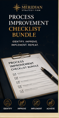 PROCESS IMPROVEMENT CHECKLIST BUNDLE $47