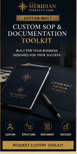 CUSTOM SOP & DOCUMENTATION TOOLKIT $750