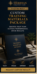 CUSTOM TRAINING MATERIALS PACKAGE $1,500