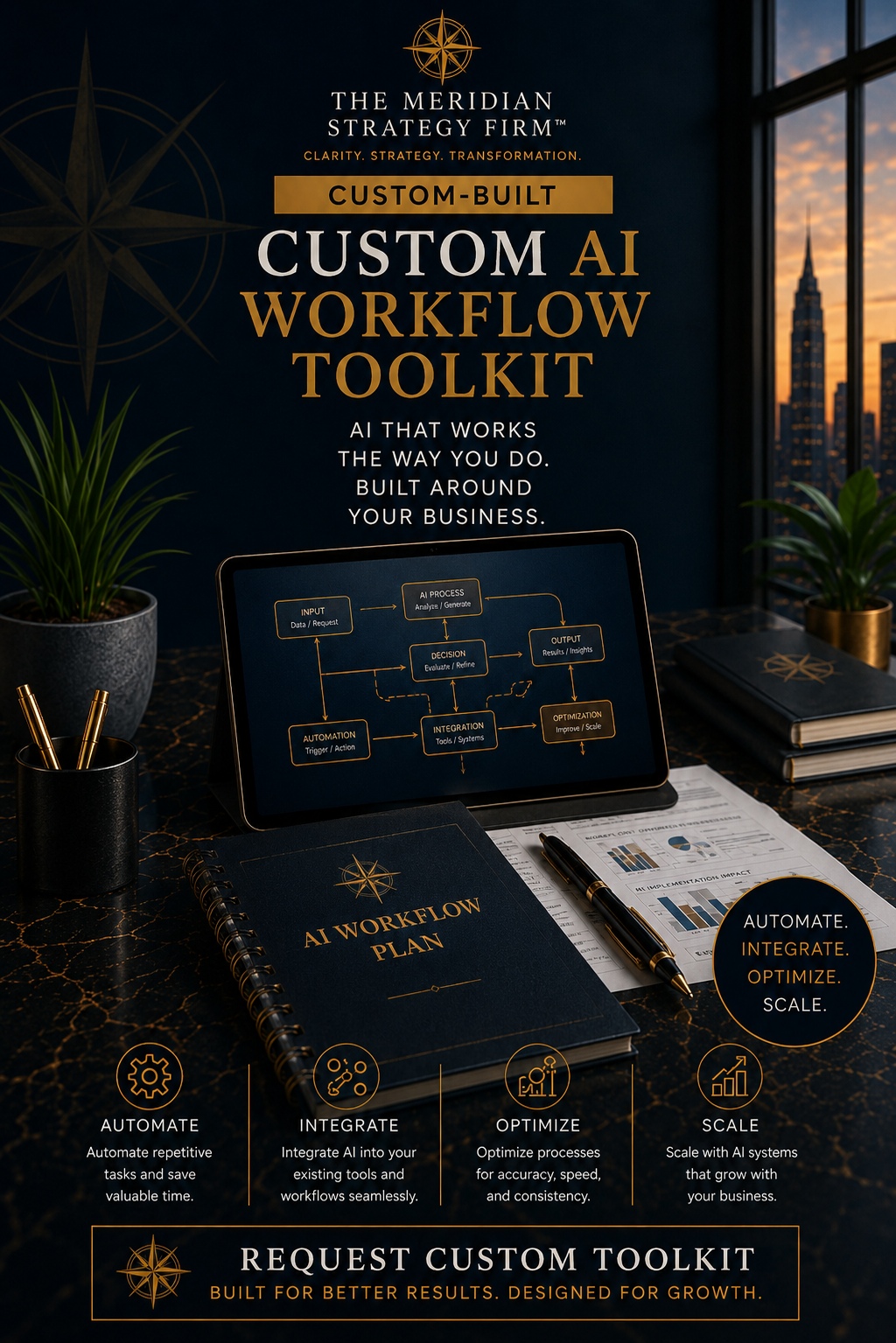 CUSTOM AI WORKFLOW TOOLKIT $750