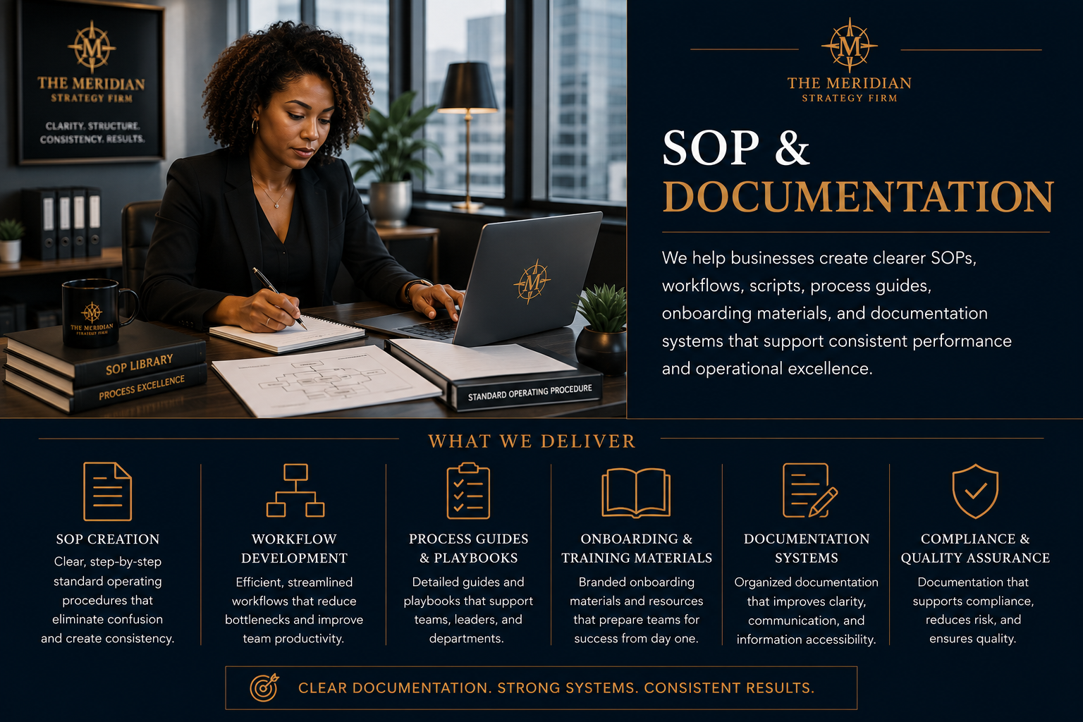 SOP & Documentation Development Starting at $3,500